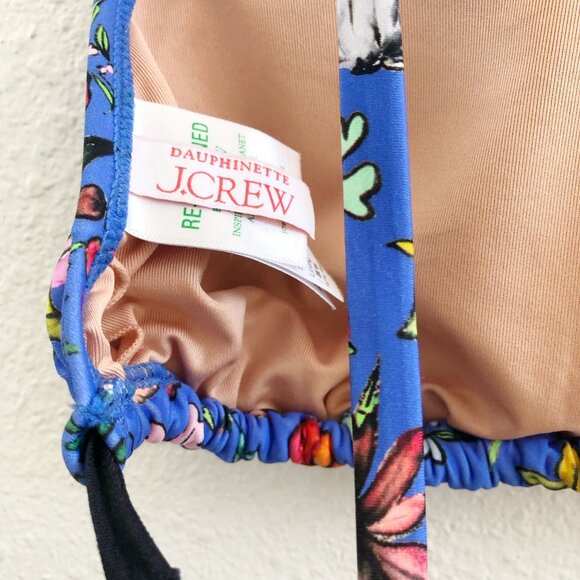 Dauphinette X J. CREW Bikini Set in Cornucopia Floral Size L/ XL - Picture 6 of 16